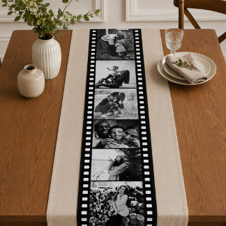 Eigenes Foto-Filmstreifen-Foto Großer Tischläufer
