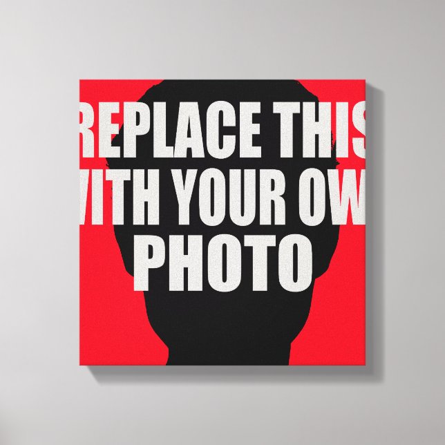 eigenes Foto hinzufügen / hochladen Leinwanddruck (Vorderseite)