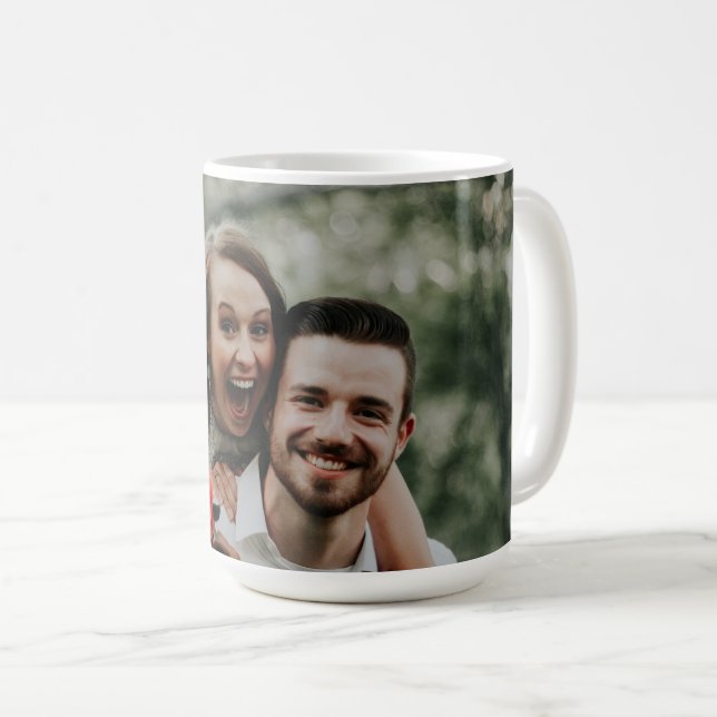 "Eigenes Foto hinzufügen" Kaffeetasse (VorderseiteRechts)