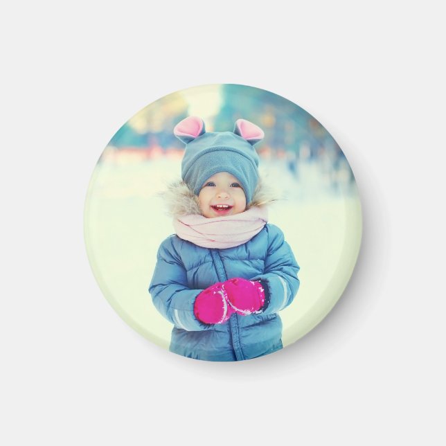 Eigenes Foto hinzufügen Magnet (Vorne)