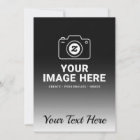 Eigenes Foto mit individueller Nachricht