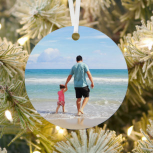 Eigenes Foto oder Text hinzufügen Ornament Aus Metall