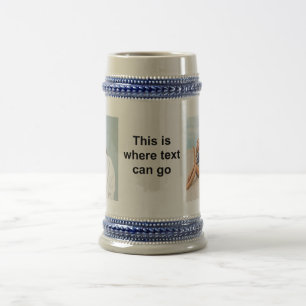 Eigenes Foto und/oder Text hinzufügen Bierglas