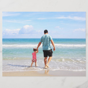 Eigenes Foto und/oder Text hinzufügen Flyer