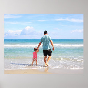 Eigenes Foto und/oder Text hinzufügen Poster