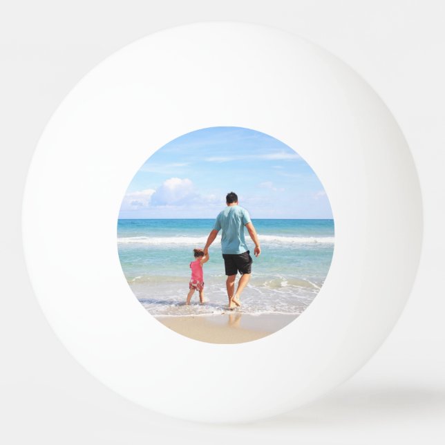 Eigenes Foto und/oder Text hinzufügen Tischtennisball (Vorderseite)