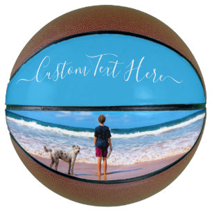 Eigenes Foto und Text Basketball Eigene Gestaltung