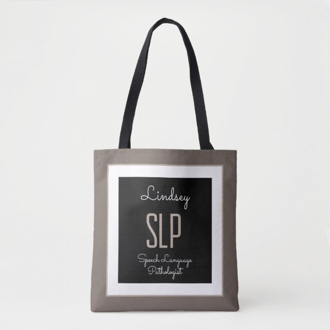 Eigenes Geschenk! SLP (Speech Pathologe)-Tasche (Vorderseite)