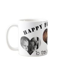 Eigenes herzförmiges Foto für den Vatertag