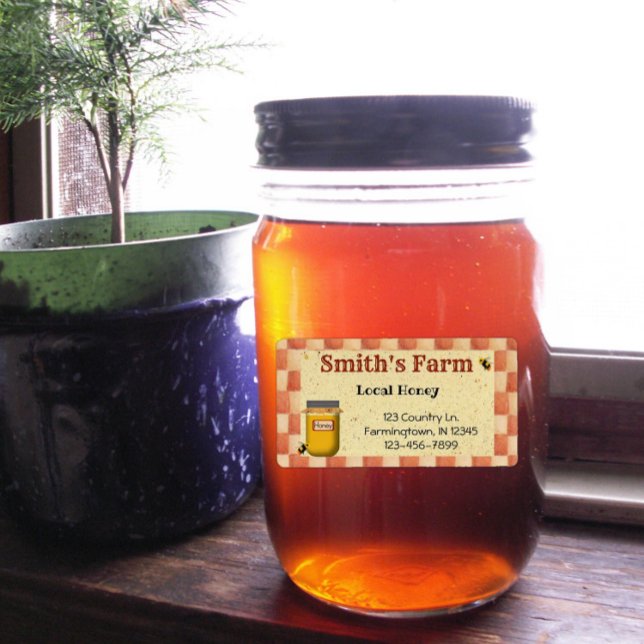 Eigenes Honiglabel (Von Creator hochgeladen)