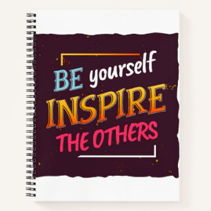 Eigenes inspirierendes Angebotsdesign für Motivati Notizbuch