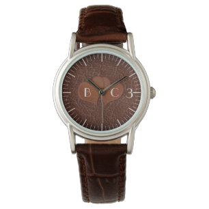 Eigenes Leder 3 Jahre Hochzeitstag Geschenk Armbanduhr