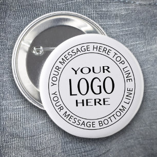 Eigenes Logo & anpassbarer kreisförmiger Text Button