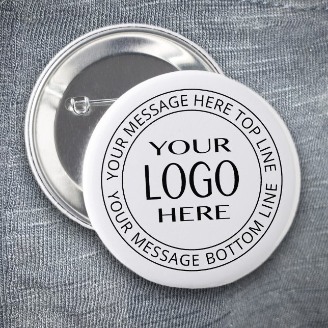 Eigenes Logo & anpassbarer kreisförmiger Text Button (Von Creator hochgeladen)