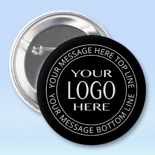 Eigenes Logo & anpassbarer kreisförmiger Text Button