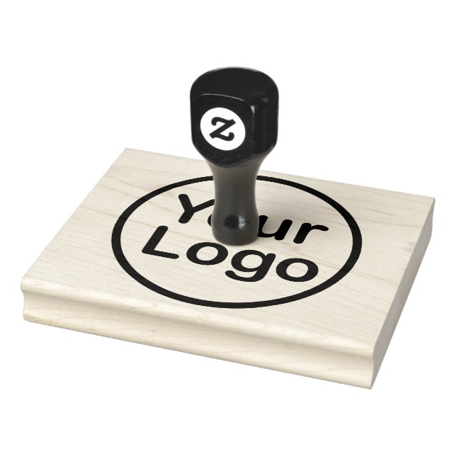 Eigenes Logo hinzufügen Gummistempel (Stempel)