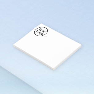 Eigenes Logo hinzufügen Post-it Klebezettel