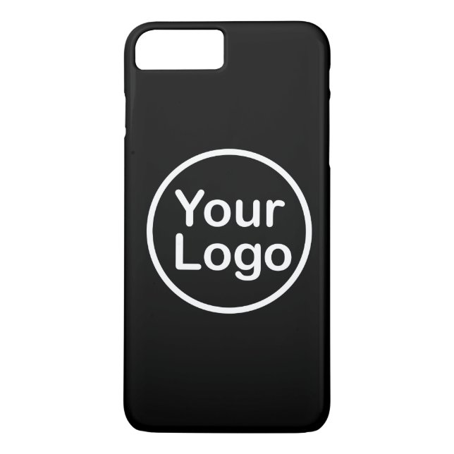 Eigenes Logo hinzufügen | Schwarzer Hintergrund Case-Mate iPhone Hülle (Rückseite)