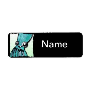 Eigenes Octopus-Namensschild