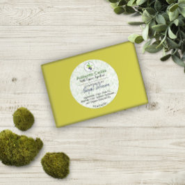 Eigenes Olivenöl, handgefertigt, mit dem Namen Bat Runder Aufkleber