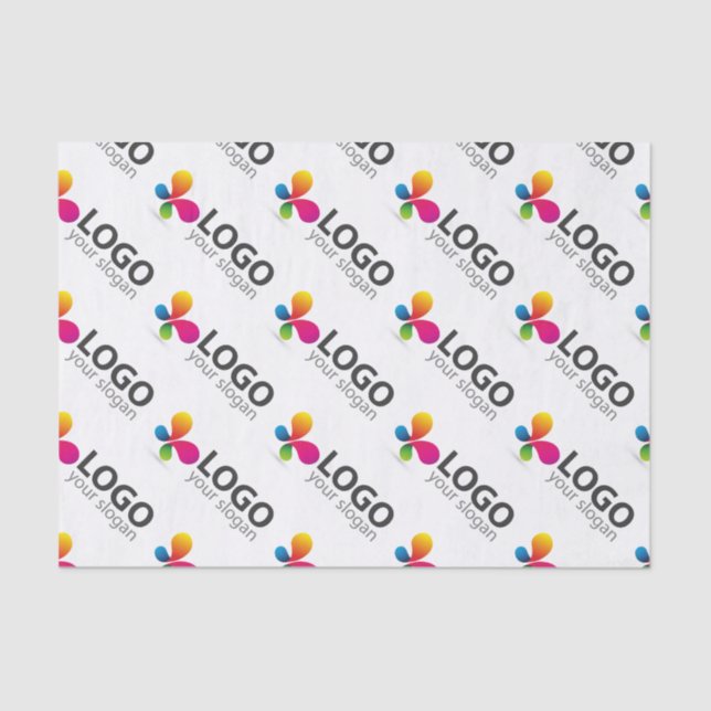 Eigenes Papier mit gefliesten Logos (Vorderseite)