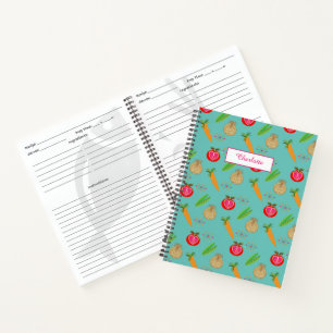 Eigenes Personalisiertes Rezept Notizbuch