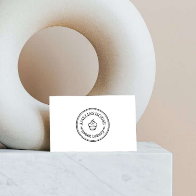 Eigenes rustikales Logo, einfach Visitenkarte (Von Creator hochgeladen)