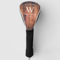 Eigenes Rustikales Monogramm-Holz