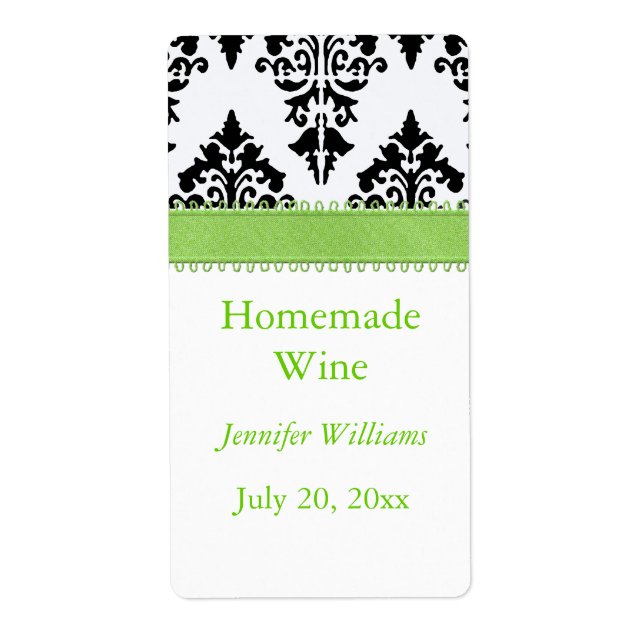 Eigenes Weinetikett (Vorne)