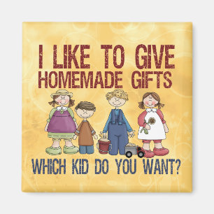 Eigenhändige Geschenke Magnet