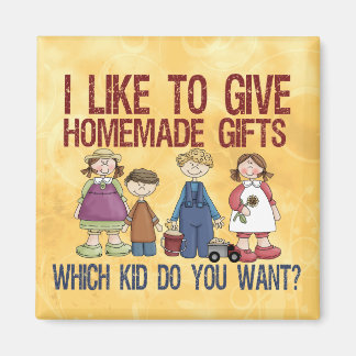 Eigenhändige Geschenke Magnet