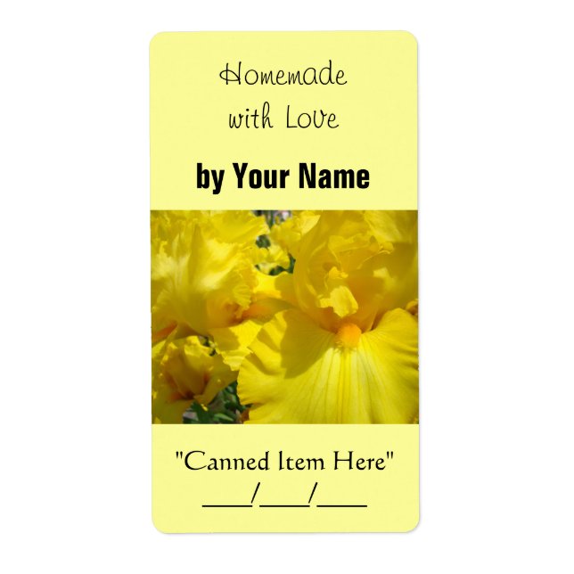 Eigenhausgemacht mit kundenspezifischen Canning Ja (Vorne)