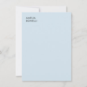 Eigenname Modern Minimalistisch Professionell Einf Mitteilungskarte