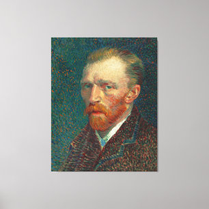 Eigenportrait von Vincent Van Gogh (1887) Leinwanddruck