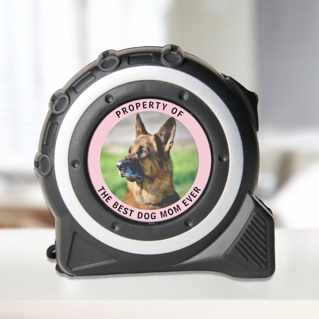 Eigenschaft des besten Hundes-Mama-Fotos Maßband (Von Creator hochgeladen)