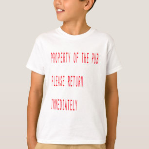 Eigenschaft des Pub T-Shirt