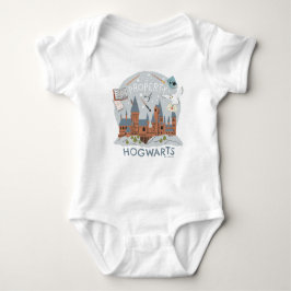 Eigenschaft von Hogwarts Cartoon Graphic Baby Strampler
