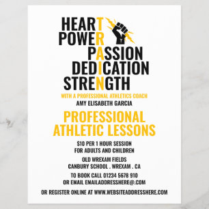 Eigenschaften eines Athleten, Leichtathletik-Lekto Flyer