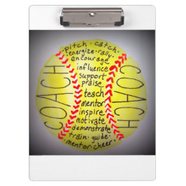 Eigenschaften eines Trainers Klemmbrett