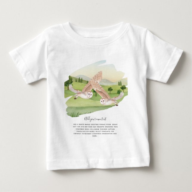 EIGENSCHIFFE - PERSONALISIERT BABY T-SHIRT (Vorderseite)