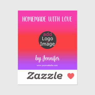 Eigenständig mit Liebe Berufliches, individuell an Aufkleber