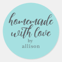 Eigenständig mit Liebe Personalisiert türkisfarben