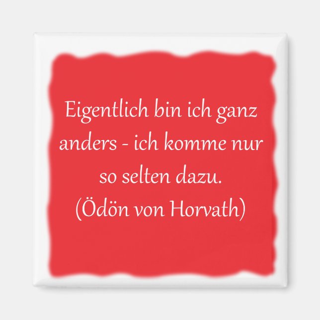 Eigentlich bin ich ganz anders... magnet (Vorne)