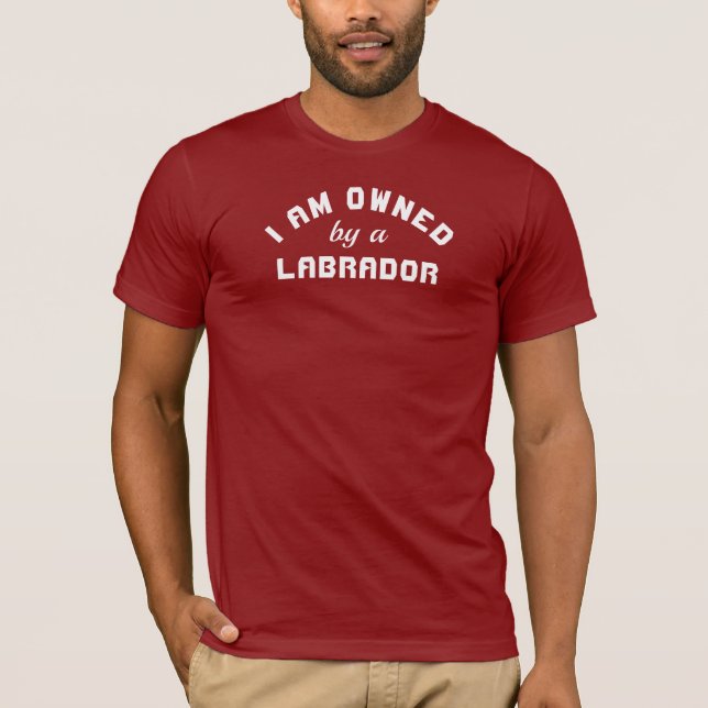 Eigentum an einem Labrador T-Shirt (Vorderseite)