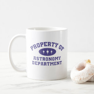 Eigentum der Abteilung Astronomie Kaffeetasse