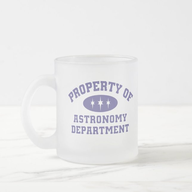 Eigentum der Abteilung Astronomie Kaffeetasse (Links)