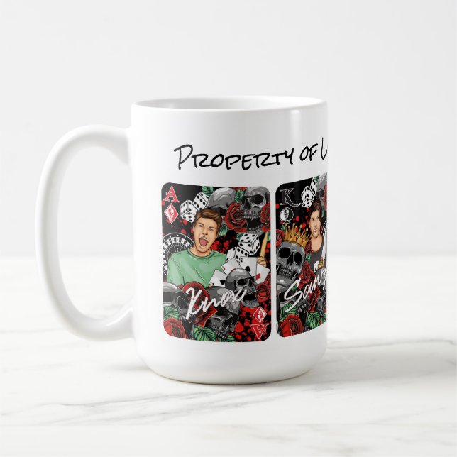 Eigentum der Crew Bella Kaffeetasse (Links)