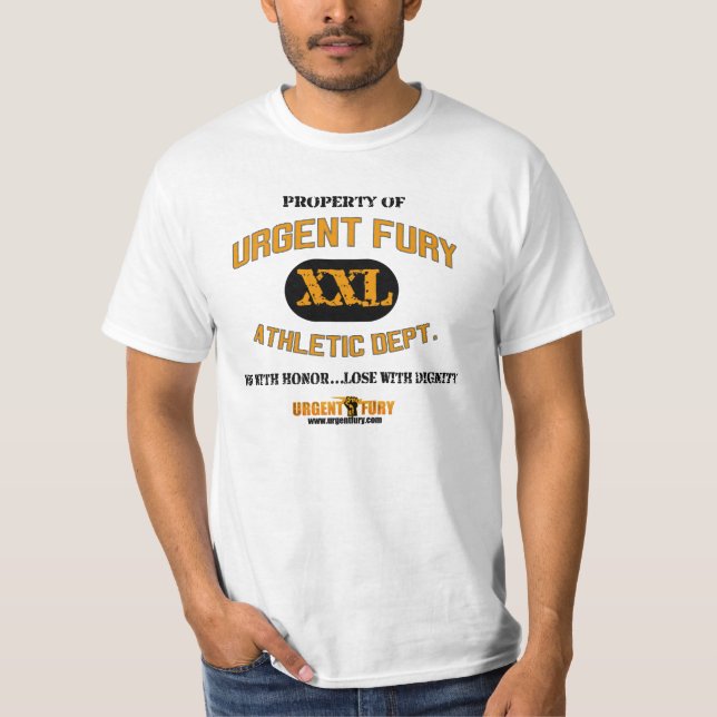 Eigentum der dringenden Wut T-Shirt (Vorderseite)