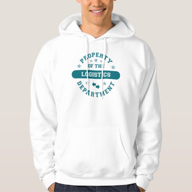 Eigentum der Logistik-Abteilung Hoodie (Vorderseite)