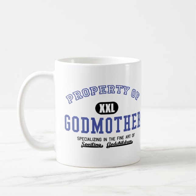 Eigentum der Patin Tasse (Links)